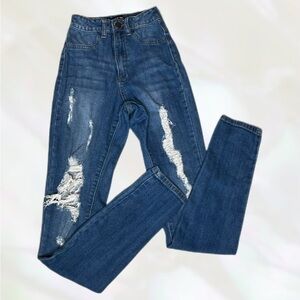 Distressed Fashion Nova Jeans